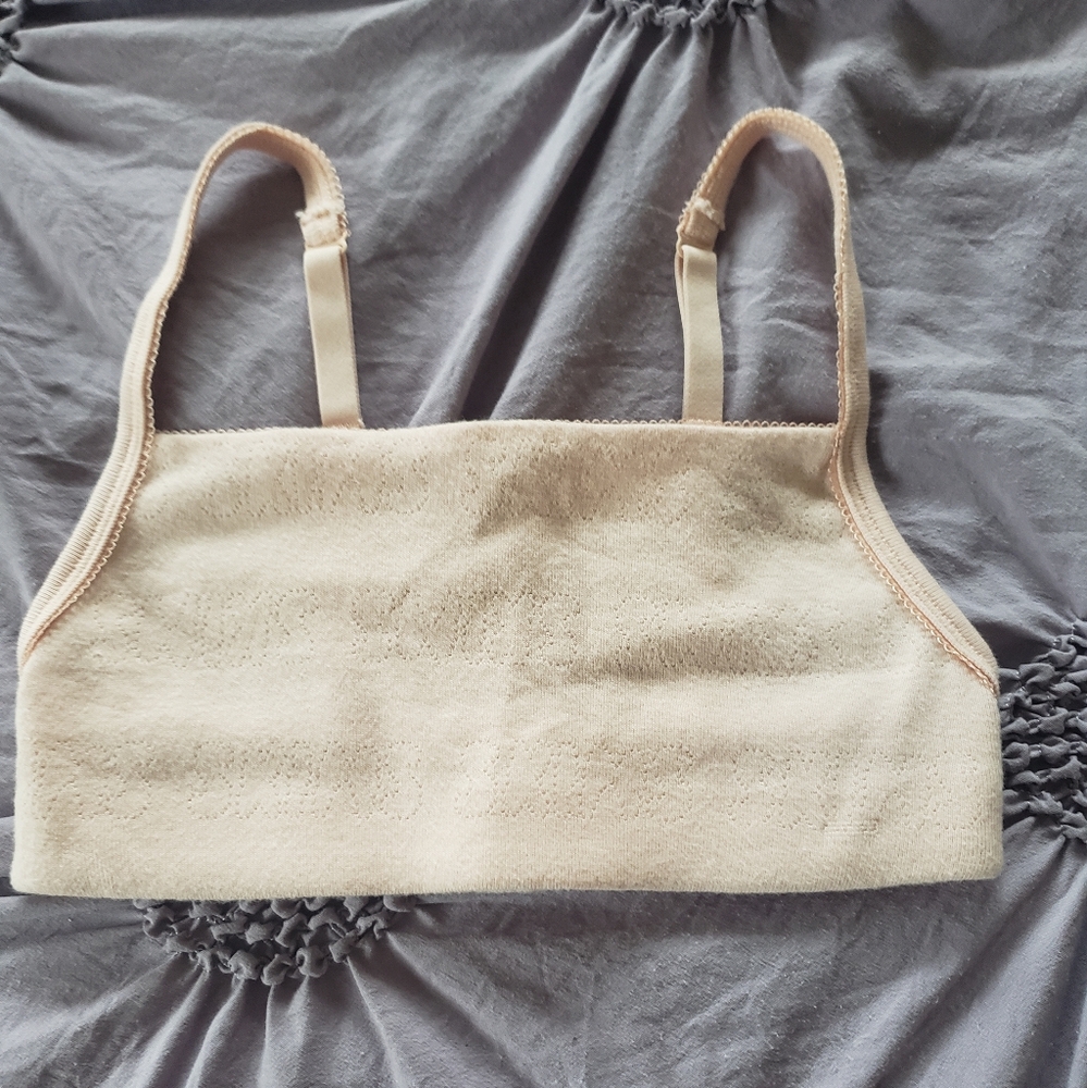 Skims Kids Light Pink Bralette